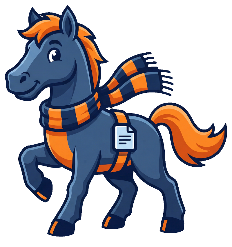 PDF Pony mascot